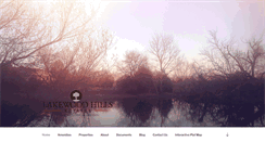 Desktop Screenshot of lakewoodhillsestates.com